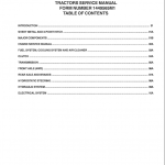 Massey Ferguson 1433V, 1440V Tractor Service Manual