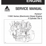 Perkins 1100C Series Diesel Engine Manual