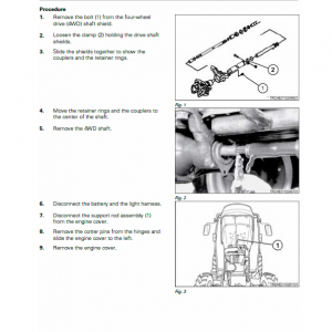 Massey Ferguson 1736, 1742, 1749, 1754, 1758, 1759 Tractor Service Manual - Image 3