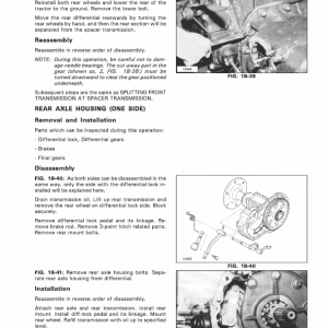 Massey Ferguson 1240, 1250, 1260 Tractor Service Manual - Image 2