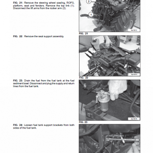 AGCO ST22A Compact Tractor Service Manual - Image 3