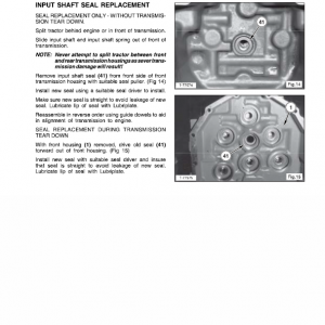 White 8310, 8410 Tractor Service Manual - Image 3