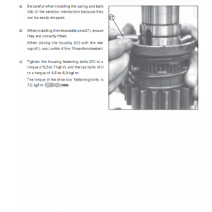 Massey Ferguson 451, 471, 481, 491, 492 Tractor Service Manual - Image 3