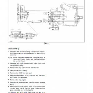 Massey Ferguson 1205, 1215, 1225 Tractor Service Manual - Image 5