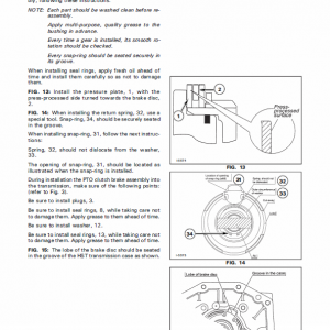 Massey Ferguson 1205, 1215, 1225 Tractor Service Manual - Image 2