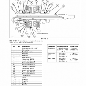 Massey Ferguson 1240, 1250, 1260 Tractor Service Manual - Image 4