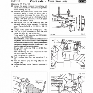 White 8310, 8410 Tractor Service Manual - Image 5