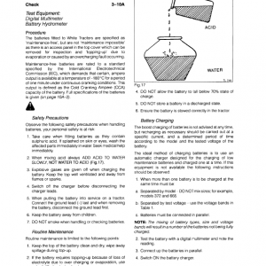 White 6410, 6510 Tractors Service Manual - Image 5