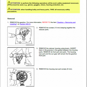 Valtra BM85, BM100, BM110, BM120, BM125i Tractor Service Manual - Image 5