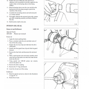 Massey Ferguson 533, 543, 563 Tractor Service Manual - Image 5