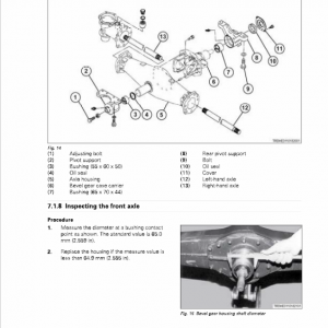 Massey Ferguson 1736, 1742, 1749, 1754, 1758, 1759 Tractor Service Manual - Image 5