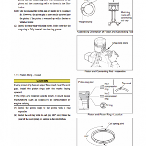 Mitsubishi Diesel Engines DO3CJ and DO4CJ Manual - Image 5