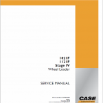 Case 1021F, 1121F Wheel Loader Service Manual - Image 2