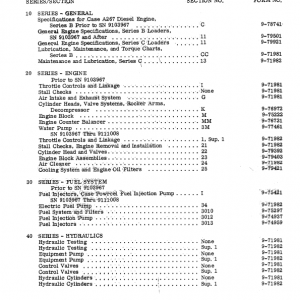 Case 680B, 680C Loader Service Manual