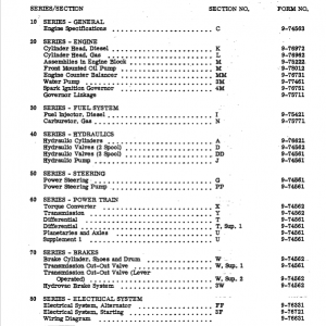 Case W7 Loader Service Manual