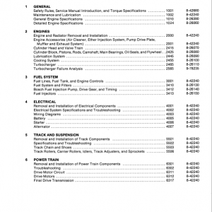 Case 880D Excavator Service Manual