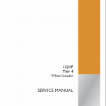 Case 1221F Wheel Loader Service Manual