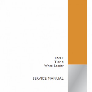 Case 1221F Wheel Loader Service Manual