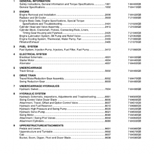 Case 50 Hydraulic Excavator Service Manual