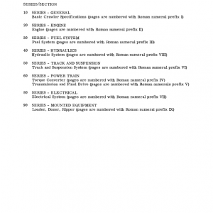 Case 1000D Crawler Dozer Service Manual