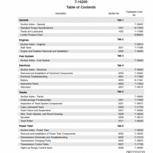 Case 1150H Crawler Dozer Service Manual