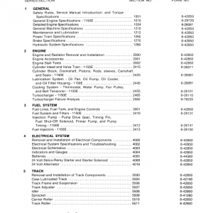 Case MC1150E Crawler Dozer Service Manual