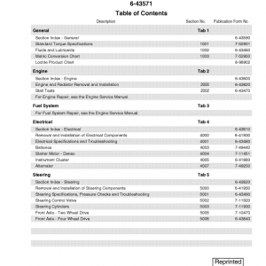 Case 570MXT Loader Landscaper Service Manual