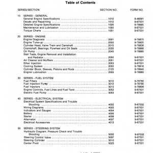 Case W11 Loader Service Manual