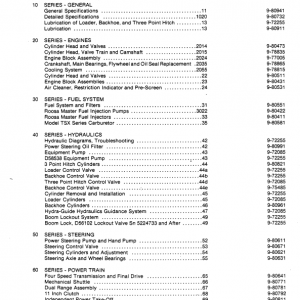 Case 480 B Tractor Service Manual