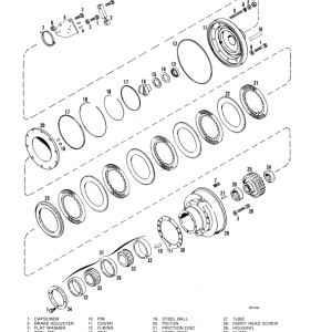 Case 1450B, 1455B Crawler Dozer Service Manual - Image 3