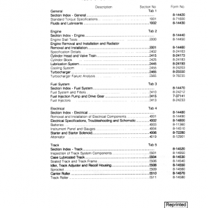 Case 650 Crawler Dozer Service Manual