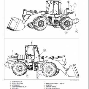 Case 621F, 721F, 721F Wheel Loader Service Manual - Image 3