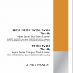 Case SR220, SR250, SV250, SV300 SkidSteer Service Manual (Tier 4A) - Image 2