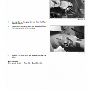 Case 1021F, 1121F Wheel Loader Service Manual - Image 4