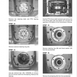 Case C50X, C60X, C70X, C80X, C90X, C100X Tractors Service manual - Image 3