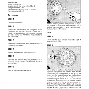 Case 21B, 121B, 221B Loader Service Manual - Image 3