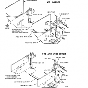 Case W8B, W9B, W10B Loaders Service Manual - Image 4