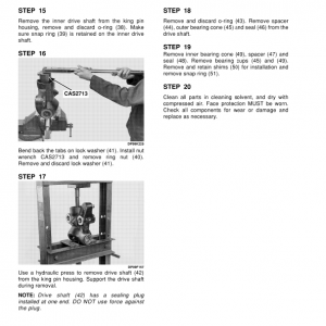 Case MX100, MX110, MX120, MX135 Tractor Service Manual - Image 4