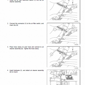 Case SR175, SV185 SkidSteer Service Manual - Image 4