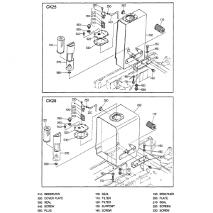 Case CK25, CK28 Excavator Service Manual - Image 4