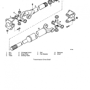 Case 1085B, 1086B Excavator Service Manual - Image 4