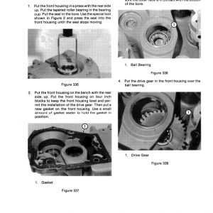 Case W11 Loader Service Manual - Image 4