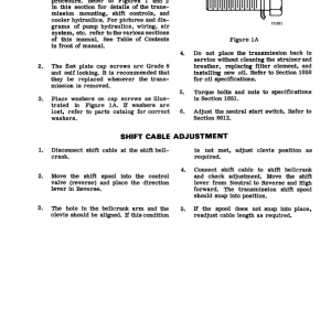 Case W14 Loader Service Manual - Image 5