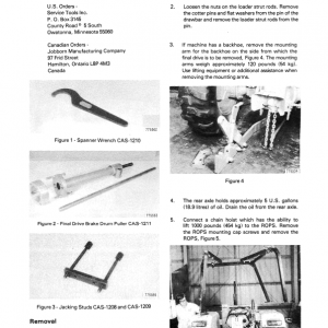 Case 380 Tractor Service Manual - Image 5