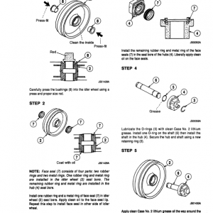 Case 9040B Excavator Service Manual - Image 5