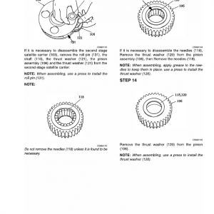 Case 50 Hydraulic Excavator Service Manual - Image 5