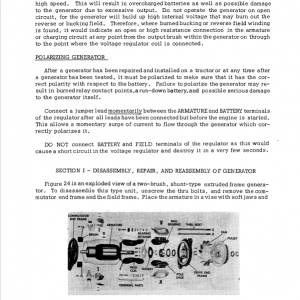 Case Terratrac 420 Crawler Dozer Service Manual - Image 5