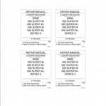 Case 580, 590, Super M and Super M Plus Series 3 Backhoe Manual