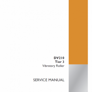 Case DV210 Vibratory Roller Service Manual