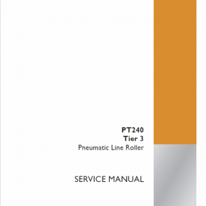 Case PT240 Line Roller Service Manual